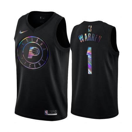 Camiseta Hombre Indiana Pacers T.J. Warren 1 Iridescent HWC Collection Swingman Camiseta Hombre Indiana Pacers T.J. Warren 1 Iridescent HWC Collection Swingman